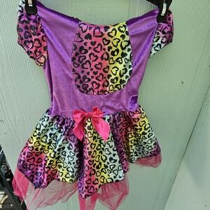 Rainbow Kitty 3T to 4T Toddler Halloween or Fantasy Cat Costume
